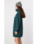 Champion ハーフジップスウェットワンピース