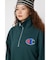 Champion ハーフジップスウェットワンピース