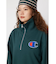 Champion ハーフジップスウェットワンピース
