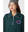 Champion ハーフジップスウェットワンピース