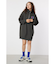 Champion ハーフジップスウェットワンピース