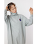 Champion ハーフジップスウェットワンピース