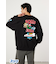 【UNISEX】(THE SMURFS)Xmasスウェットトップス