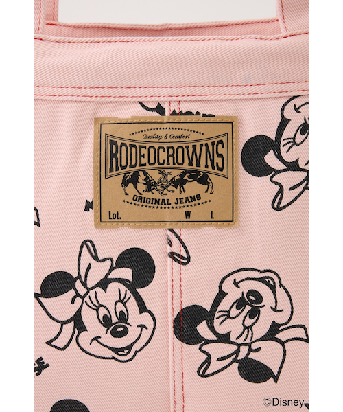 RODEO CROWN ミニー トートバッグ　新品　ロデオクラウンズ　ディズニー 楽天市場】(ミッキー&ミニー)デニムトートバッグ RODEO CROWNS