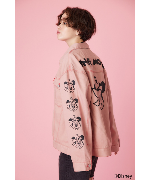 ミッキー＆ミニー)デニムジャケット｜ロデオクラウンズ／ロデオ