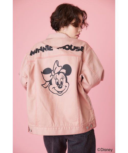 ロデオクラウンズワイドボウル ミニー デニムジャケット ミッキー＆ミニー)デニムジャケット｜ロデオクラウンズ／ロデオ