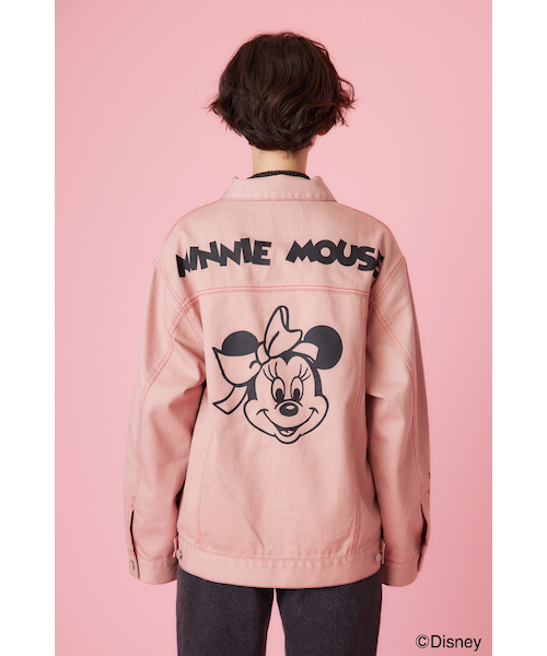 ロデオクラウンズワイドボウル ミニー デニムジャケット ミッキー＆ミニー)デニムジャケット｜ロデオクラウンズ／ロデオ