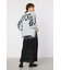 バックロゴドルマンニットカーディガン