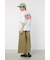 Flower Logo Embroidery Tシャツ