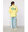 Flower Logo Embroidery Tシャツ