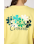 Flower Logo Embroidery Tシャツ