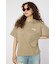 Flower Logo Embroidery Tシャツ