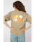 Flower Logo Embroidery Tシャツ