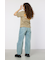 Flower Logo Embroidery Tシャツ