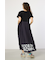 【WEB限定】バックプリーツマキシワンピース