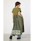 【WEB限定】バックプリーツマキシワンピース