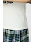 ダメージアップリケラグランリブ Tシャツ