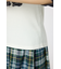 ダメージアップリケラグランリブ Tシャツ