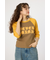 ダメージアップリケラグランリブ Tシャツ