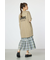 ラメ糸刺繍ロゴワンピース