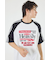 VariousラグランラインTシャツ