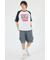VariousラグランラインTシャツ