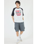 VariousラグランラインTシャツ