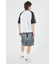 VariousラグランラインTシャツ