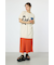 スプレーロゴニットワンピース