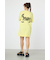 スプレーロゴニットワンピース