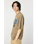 メンズスプレーロゴニットトップス