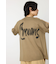 メンズスプレーロゴニットトップス