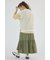2WAY パッチワークニットベスト