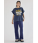 Vintage Graphicフリル Tシャツ