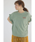 Vintage Graphicフリル Tシャツ