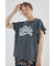 Vintage Graphicフリル Tシャツ