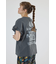Vintage Graphicフリル Tシャツ