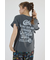 Vintage Graphicフリル Tシャツ