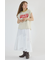 アシンメトリーギャザースカート