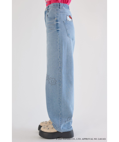 サンリオキャラクターズ)DRAWING キティパンツ｜ロデオクラウンズ