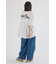 バックギャザードッキングTシャツ