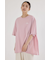 バックギャザードッキングTシャツ