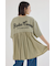 バックギャザードッキングTシャツ