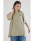 バックギャザードッキングTシャツ