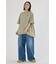 バックギャザードッキングTシャツ