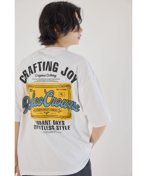 コール＆デニムパッチTシャツ｜ロデオクラウンズ／ロデオ