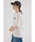 フラワークロスパッチTシャツ