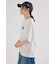 フラワークロスパッチTシャツ