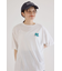 フラワークロスパッチTシャツ