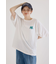 フラワークロスパッチTシャツ